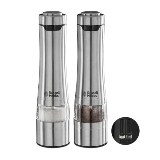 Комплект Автоматични Мелнички за Сол и Черен Пипер Russell Hobbs 23460-56